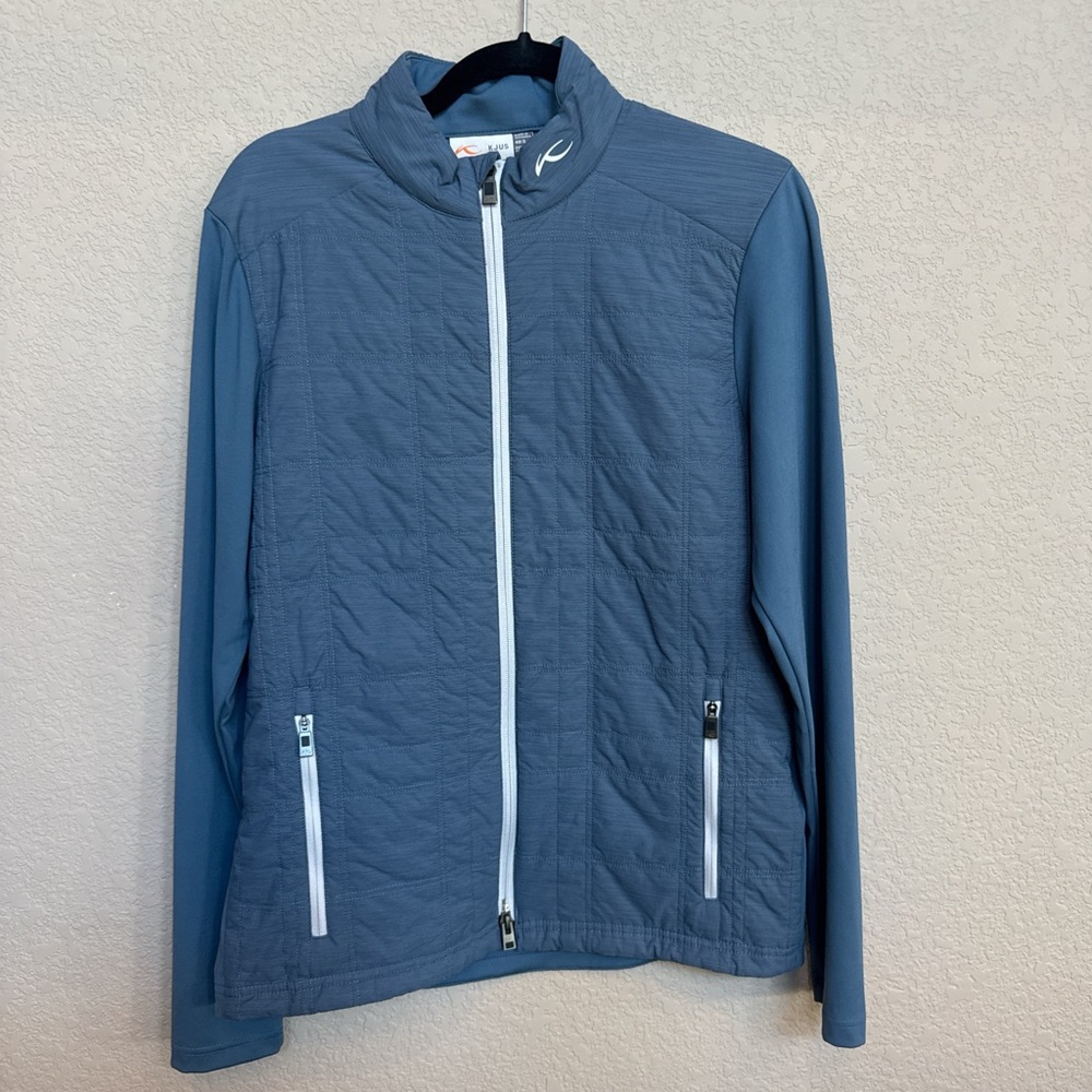 KJUS Quilted Full Zip Performance Jacket | Size 48 / US Small | New Without Tags